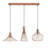 Sidnie 3 - Light Kitchen Island Square / Rectangle Chandelier