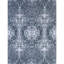 Tapis turquoise / beige noué à la main-106953601