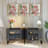 59'' Wide Rectangle Console With Reflective Strip-110432429