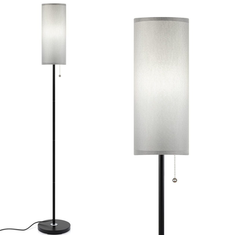 Tuule Traditional Floor Lamp, Gray