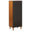 Solid Wood Rectangle Accent Cabinet
