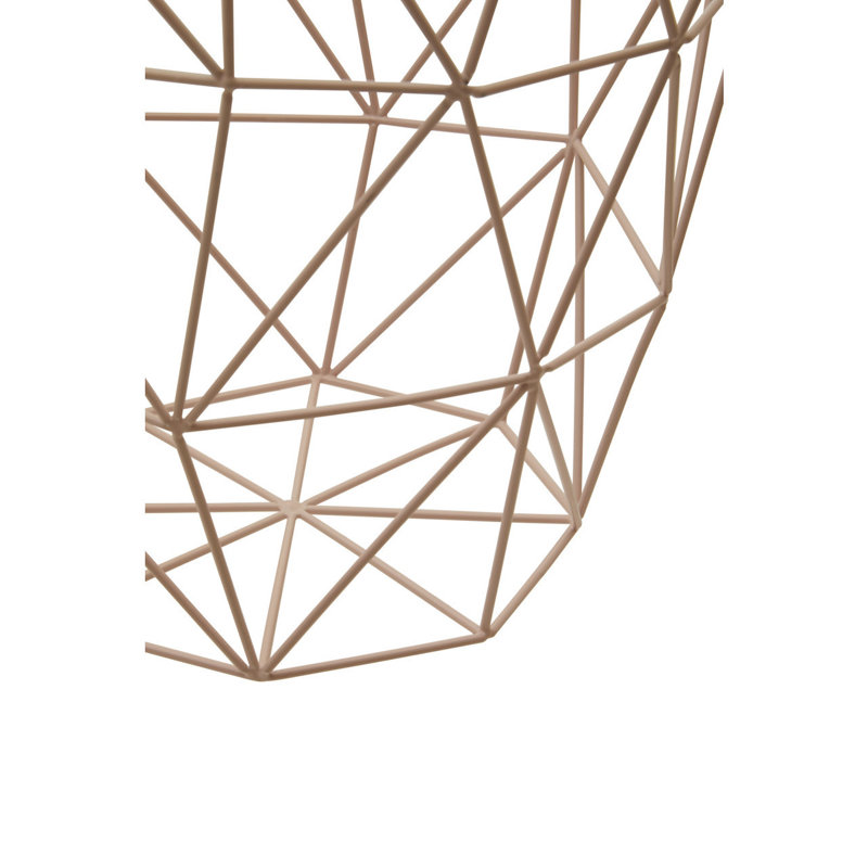 Hykkon Decorative Basket, Pink