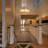 6-Light White Mist Glass Drum Chandelier