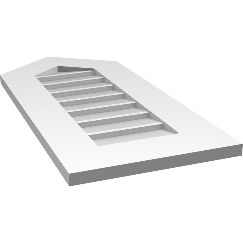 Ventilateur à pignon en uréthane non-fonctionnel Signature, H 30 po x l 14 po x P 1 po