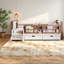 Lit plateforme simple peu encombrant en bois avec rangement et garde-corps pour enfants
