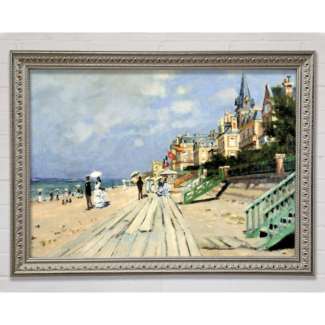 Monet Strand bei Trouville - Druck