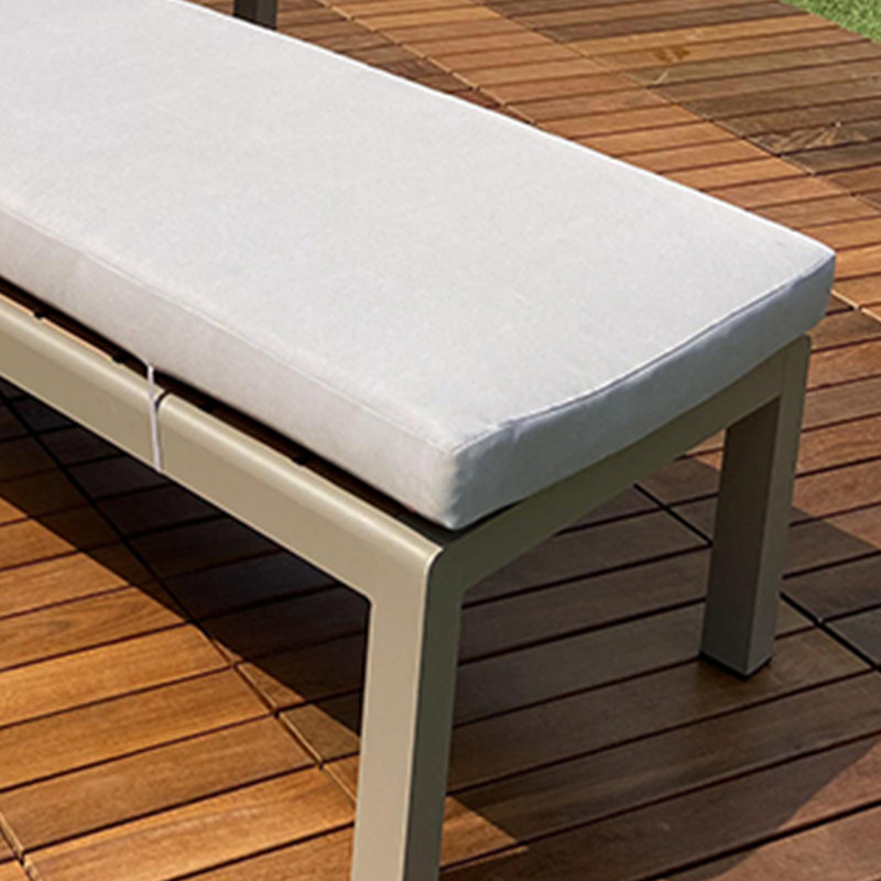 Chaise longue d'extérieur en alliage d'aluminium Savieon