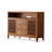 Modern Walnut Solid Wood Sideboard