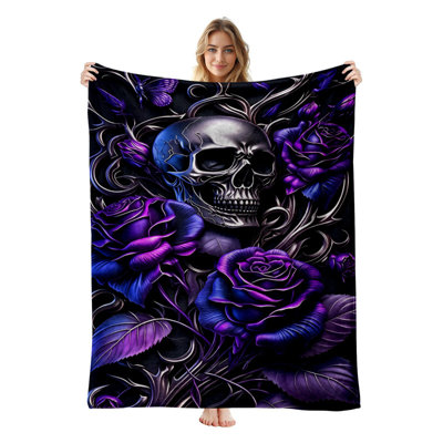 Couverture simple en flanelle JYK Halloween