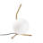 Elegant Gold Table Lamp with Metal Body, 9.1 x 11.0 x 16.5 inches | 7.9 in Diameter Shade | 6.6 ft Cable with On/Off Switch | Modern Novelty Design, IP20 | Perfect for Home & Office Decor, Bulb Not Included-960631536