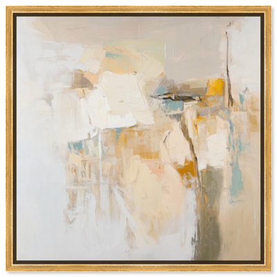 Sands of Solitude I Canvas Minimal Abstracts by Art Remedy