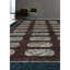 Tapis brun et bleu de haute qualité noué à la main