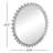 Estrella Solid Wood Round Mirror