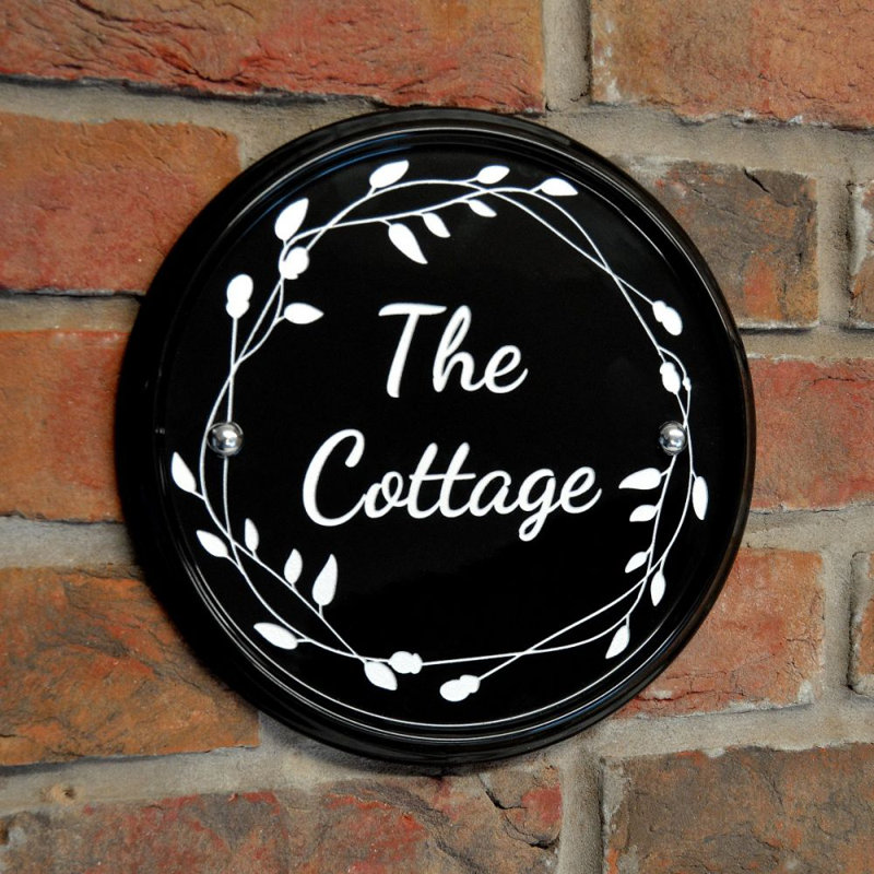 Coddy Round Wall Plaque