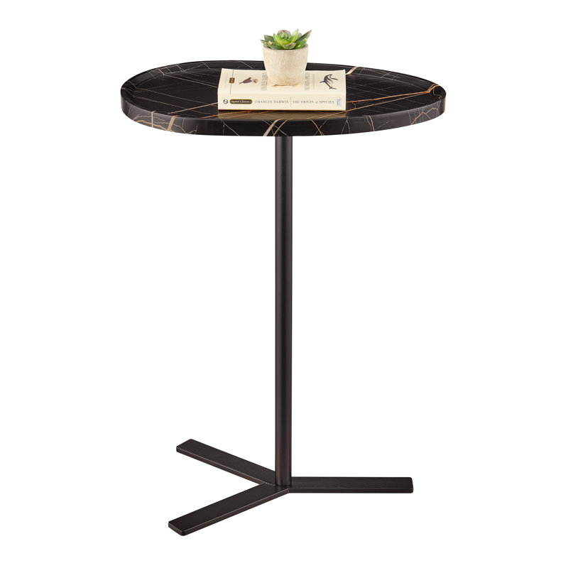 Table d'appoint ou de table d'appoint Kimaka, Noir