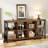 Entryway Console Table, 3 Tier Industrial Metal Sofa Table-1798191434-1798191429