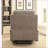 Recliners with Cup Holder, Charcoal Gray Linen Motion Recliner | Charcoal Gray | Linen+Metal-2039034941
