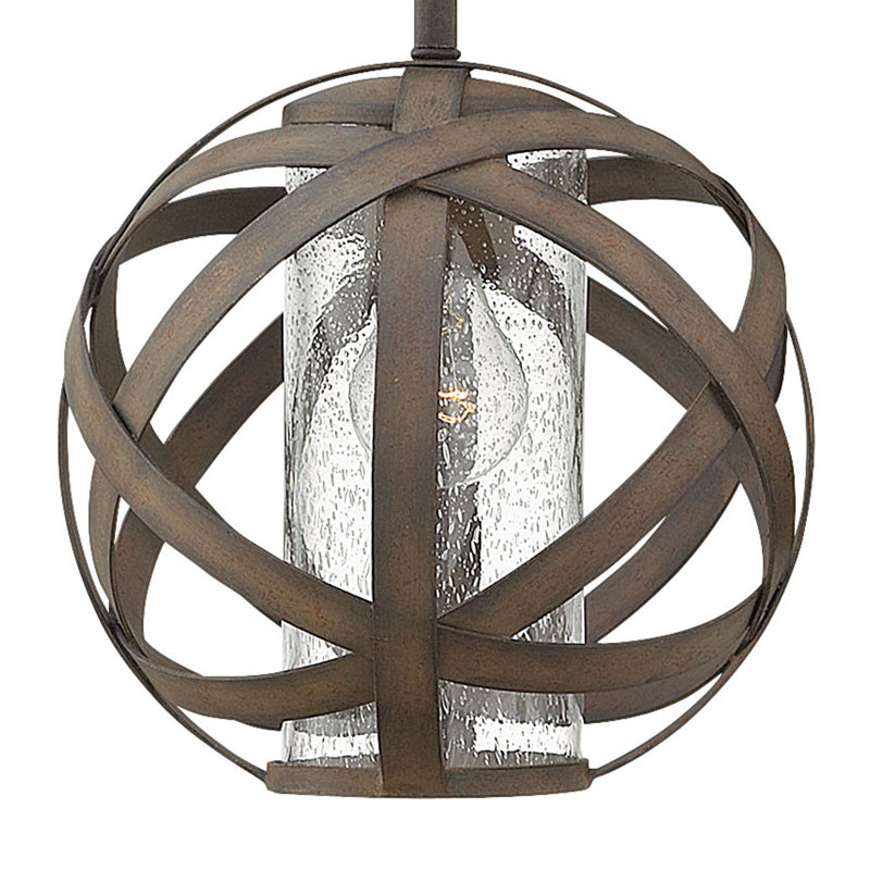 Carson 1 Light Outdoor Pendant