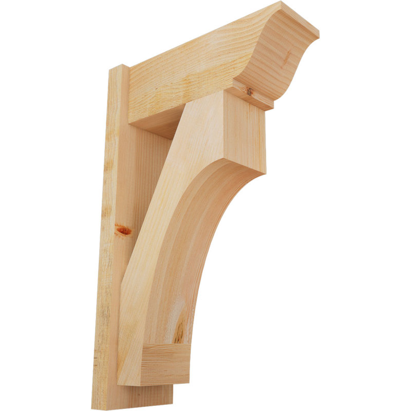 Persienne en bois Westlake, Sapin Douglas de 8 po (sciage brut), P 32 po x H 40 po