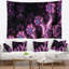 Tapisserie ciel abstrait radiance of starry-28498880