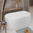 59" Linear Acrylicfreestanding Bathtub Stand Alone Soaker Tub, Glossy White Acrylic, POP-UP Chrome Drain, Cupc Certified