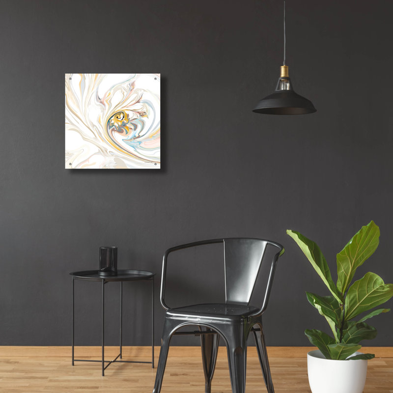 Art psychédélique neutre par Danhui Nai, H 24 po x l 24 po