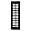 Grille carrée en aluminium Reggio-40045187-40045192