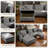 108.7" Modular Sectional Cloud Sofa Set, Extra Large U Shaped Couch with Storage & Cathole Ottoman-94191000