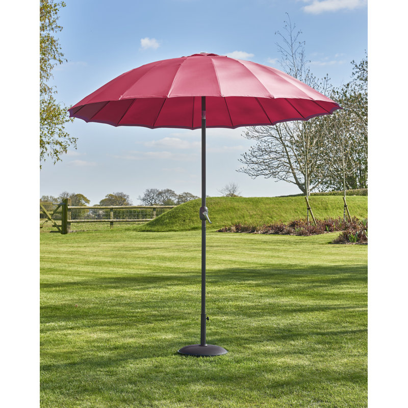 Quiana 250cm Market Parasol, Pink