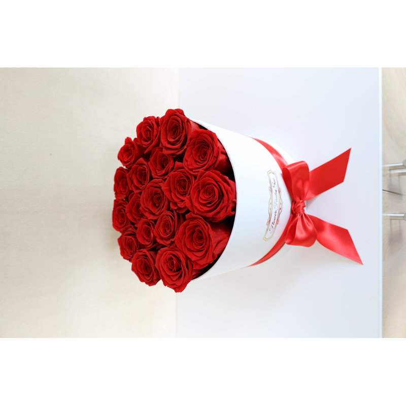 Boîte à roses préservée