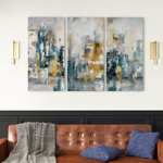 Aaliyan " City Views II " 3 - Pieces