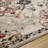 Rectangle Demiah Oriental Machine Woven Polyester/Polypropylene Area Rug in Rust-1118327890
