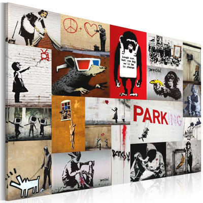 Ladeanna " Banksy Collage "
