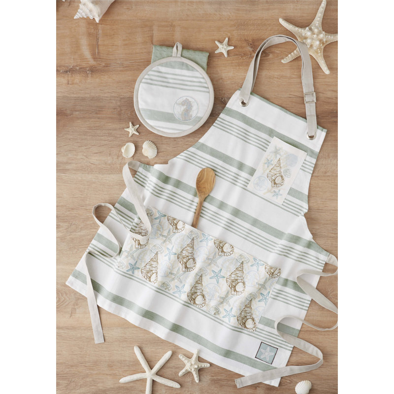 Striped Bib Apron