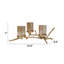 Hurricane de table en verre 7,1 po