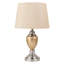 Zellner 44Cm Champagne Gold Silver Table Lamp