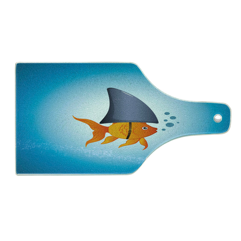 Planche à découper en verre trempé Ambesonne