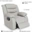 Fauteuil inclinable manuel - Fauteuil inclinable moderne en tissu avec accoudoirs et dossier - Canapé simple confortable pour le salon, la chambre à coucher ou le cinéma maison