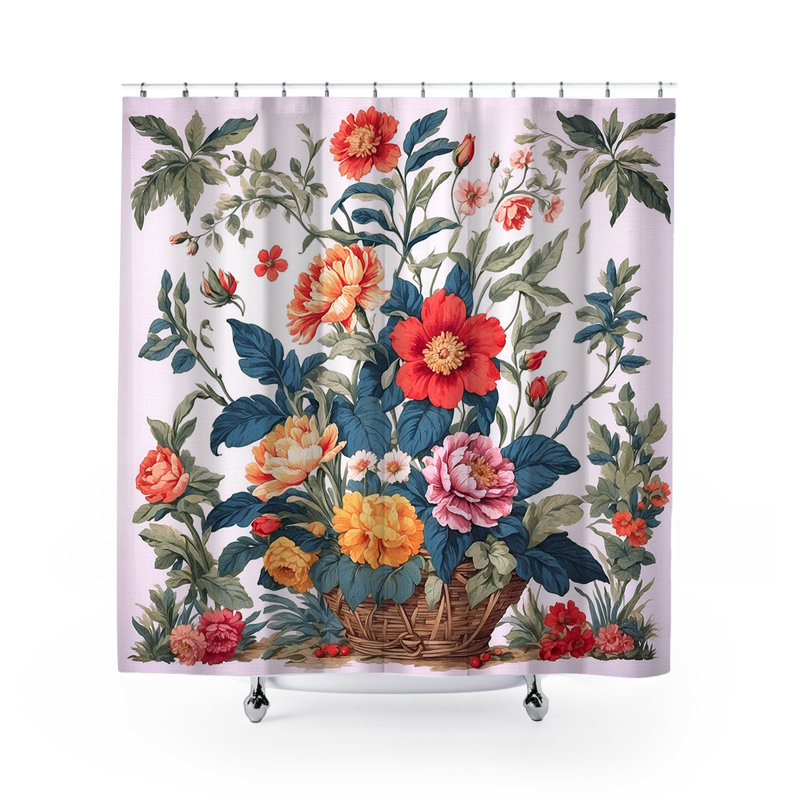 Floral Shower Curtain