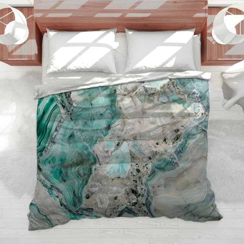 Abstract Texture Cotton Blend Comforter, Twin XL Comforter
