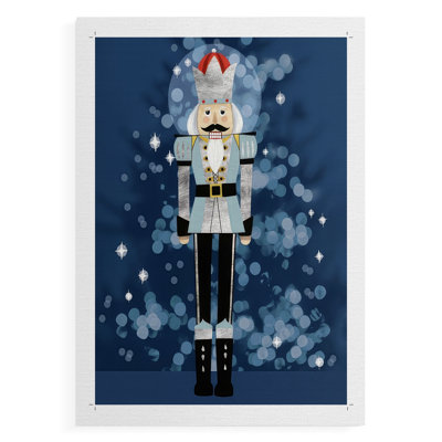 Disco Nutcracker II -Canvas Print Only - NOT FRAMED