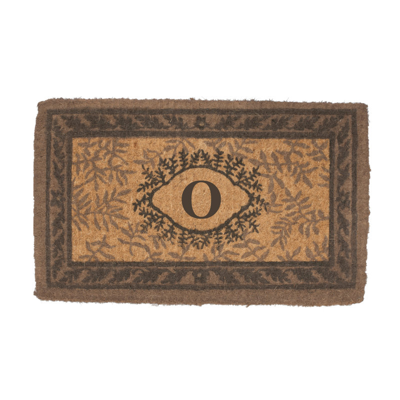 Balmer Floral Outdoor Doormat, 3' x 6', O