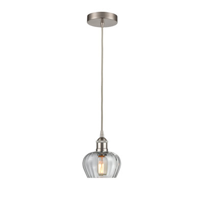 Luminaire suspendu simple à 1 lumière Noille