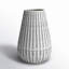 Griffey White/Gray Ceramic Table Vase-2098422715