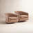 Bennett Genuine Leather Swivel Barrel Chair (Set of 2)-107095655