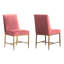Chaise d'appoint en velours Almendarez-253872097