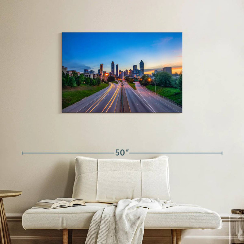 Vanna Atlanta City Roads, H 24 po x l 36 po