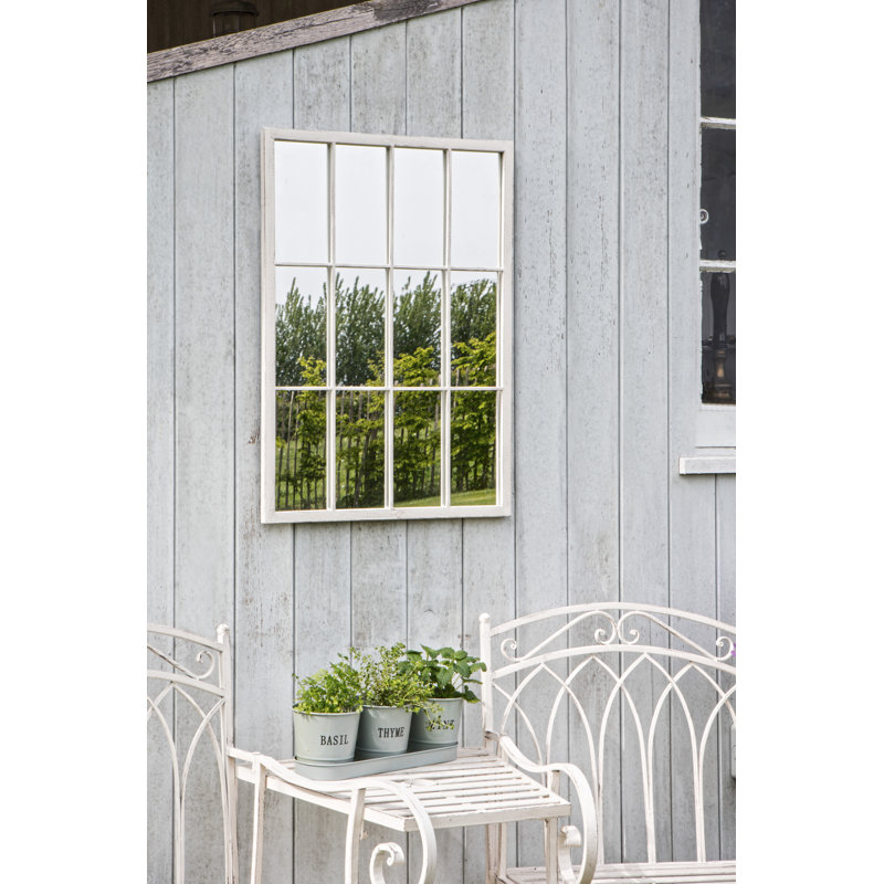 Turcot Metal Flat Wall Mirror, Gatehouse