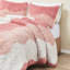 Literie en fausse fourrure à poils longs simple / simple TG, rembourrage, rayure ton sur ton rayée, tissu anti-taches avec édredon, ondulé, envers doux, lavable-131211863-131211864