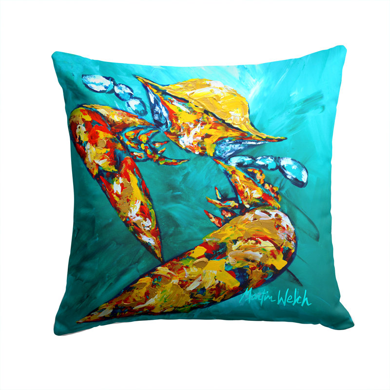 Coussin intérieur/extérieur, H 14 po x l 14 po x P 4 po